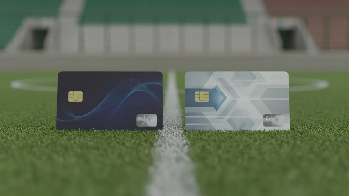 Tarjetas de crédito y débito, listas para depositar en Bet365.